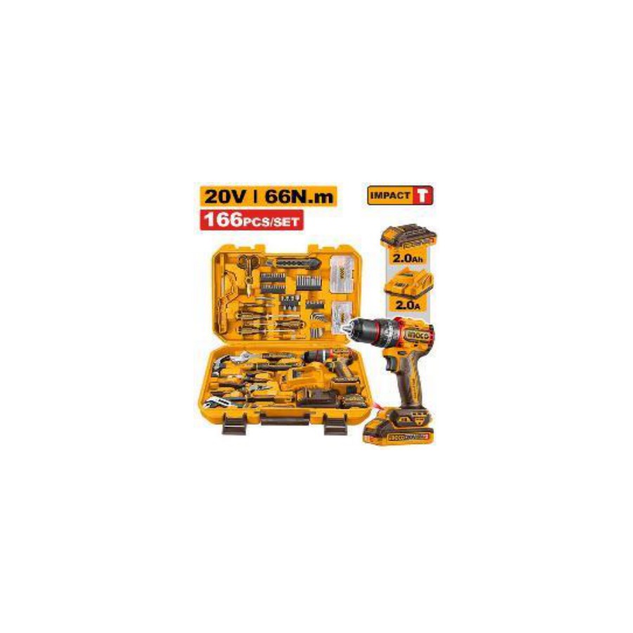 INGCO 166 Pcs Tools set