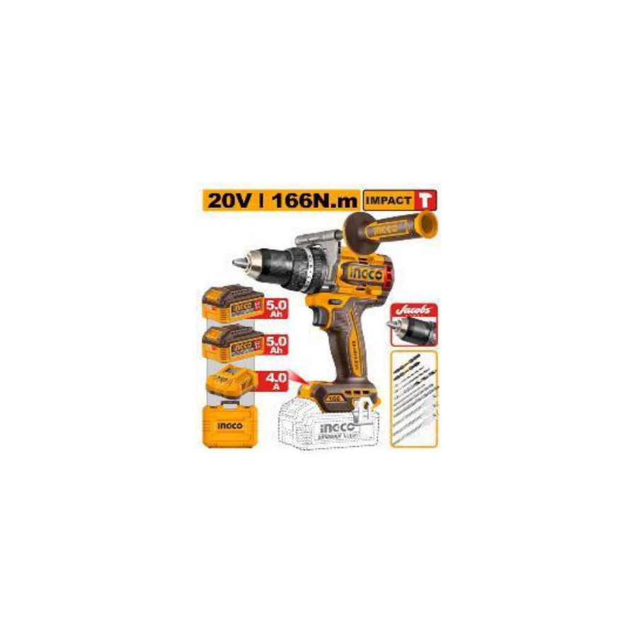 INGCO Brushless cordless impact drill