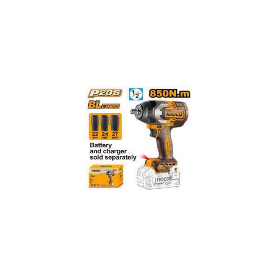 INGCO Cordless impact wrench