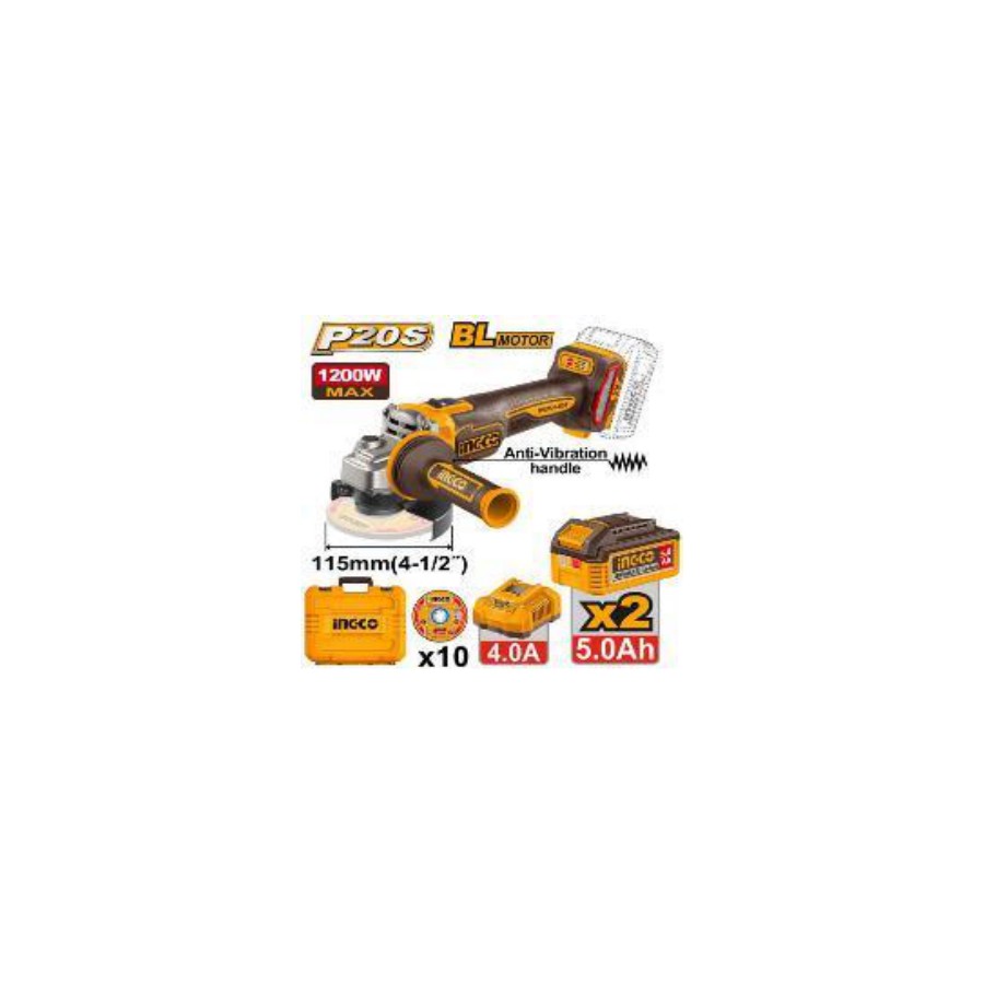 INGCO Cordless angle grinder
