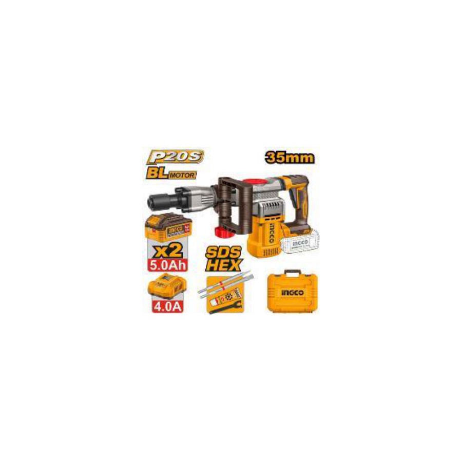 INGCO Cordless demolition breaker