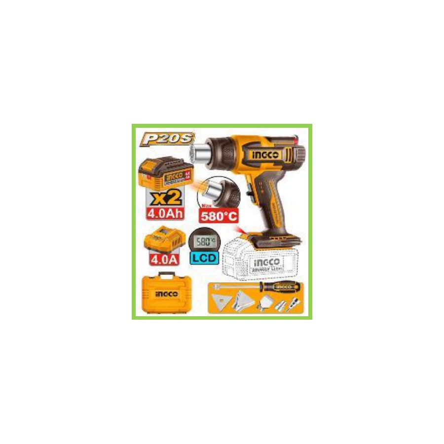 INGCO Cordless heat gun