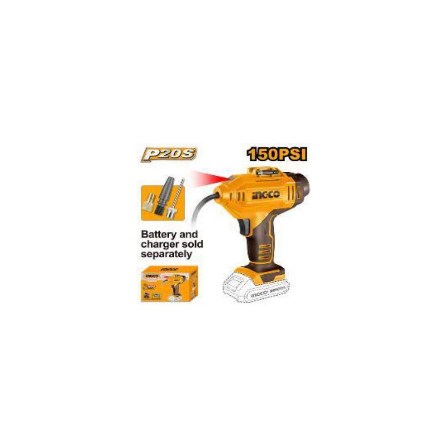 INGCO Cordless auto air compressor
