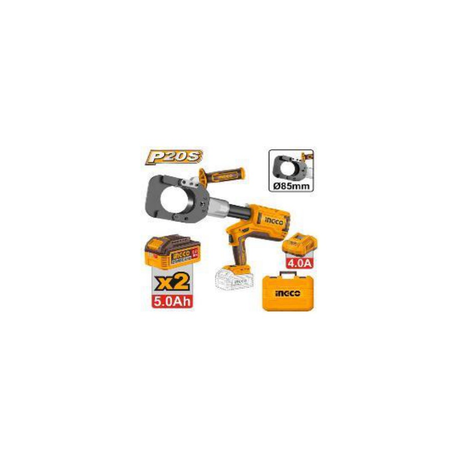 INGCO Cordless hydraulic cable cutter