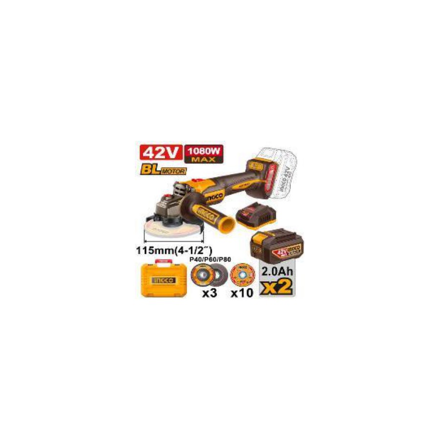 INGCO Cordless angle grinder