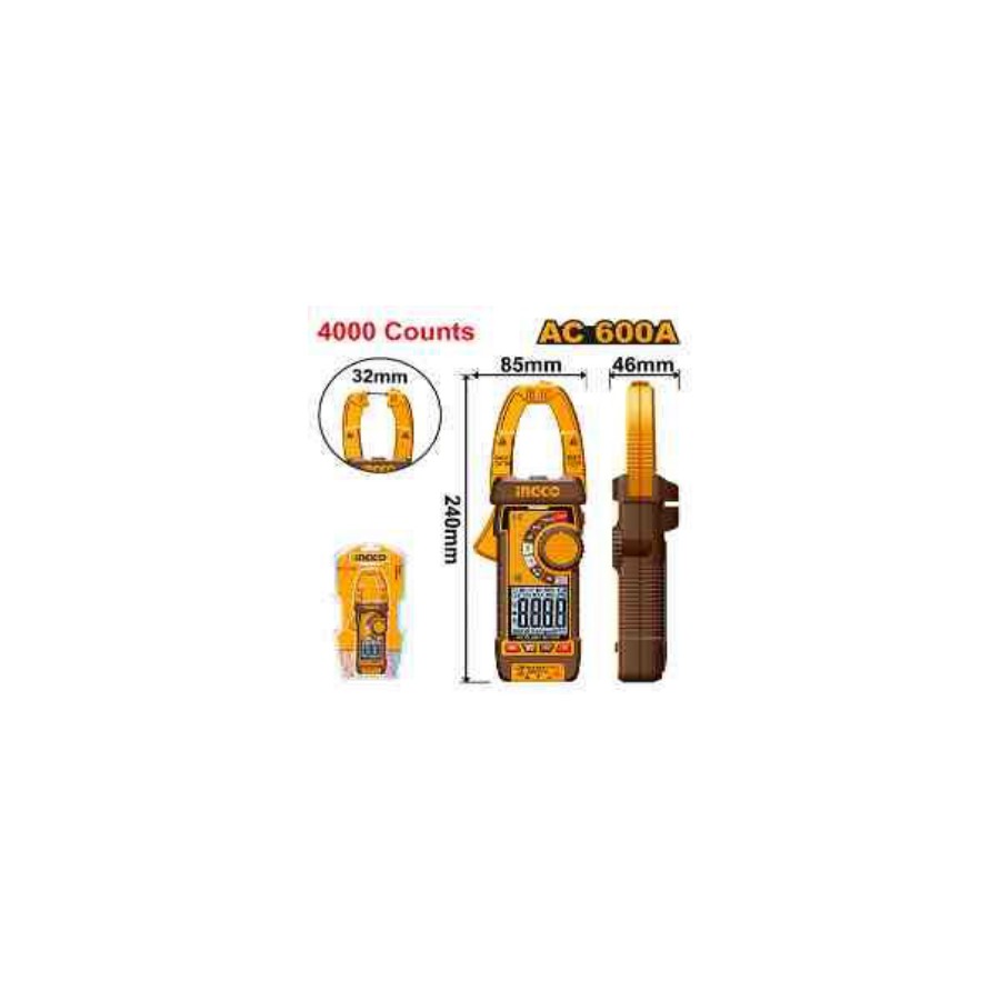 INGCO Digital AC clamp meter