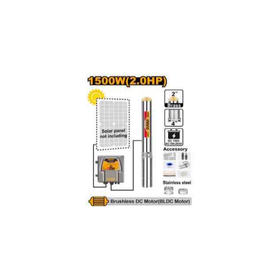 INGCO Solar deep well pump