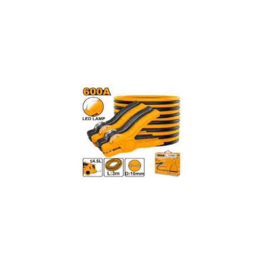 INGCO Booster cable with lamp