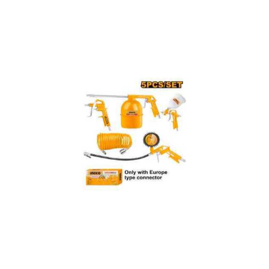 INGCO 5 Pcs air tools set