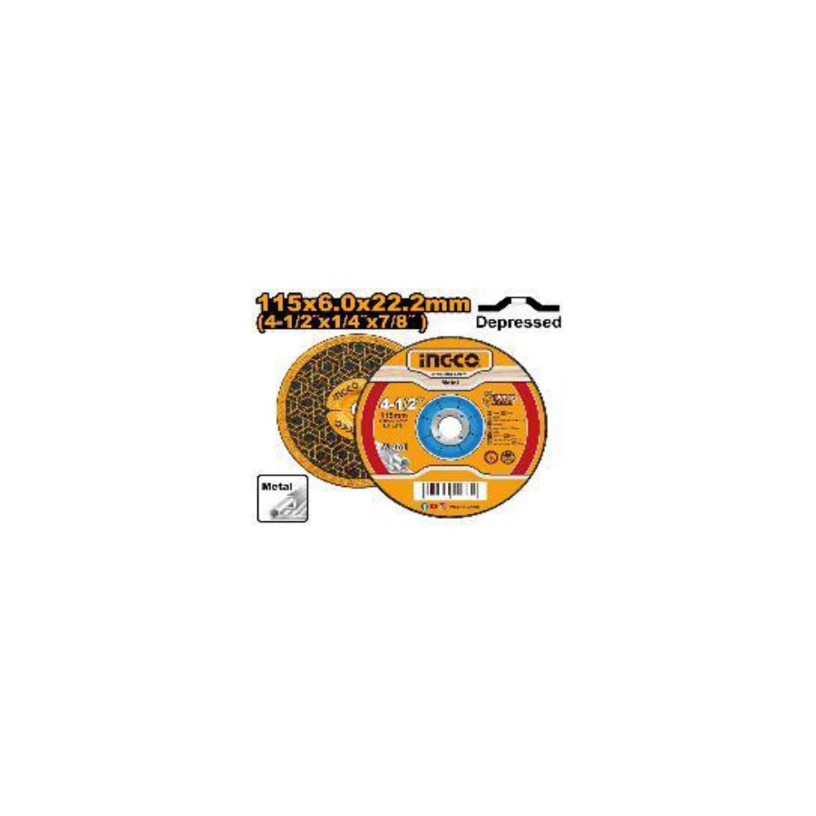 INGCO Abrasive metal grinding disc