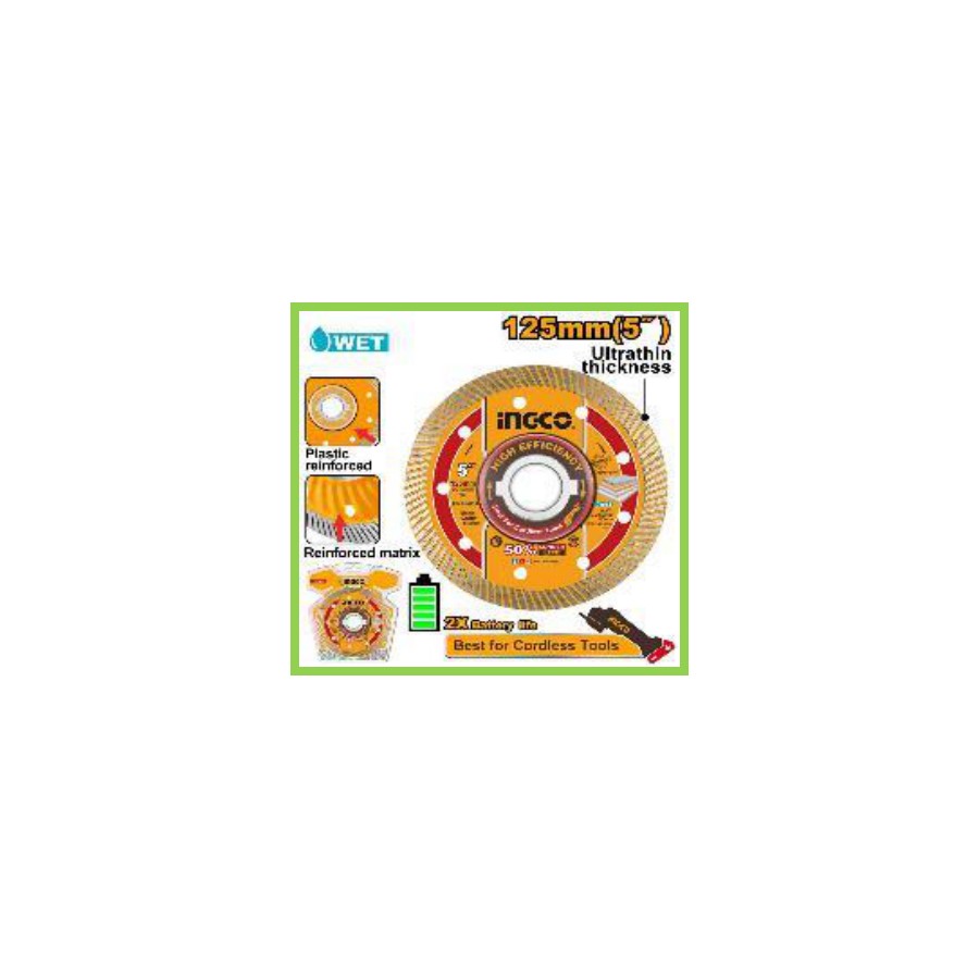 INGCO Ultrathin diamond disc (with flange)
