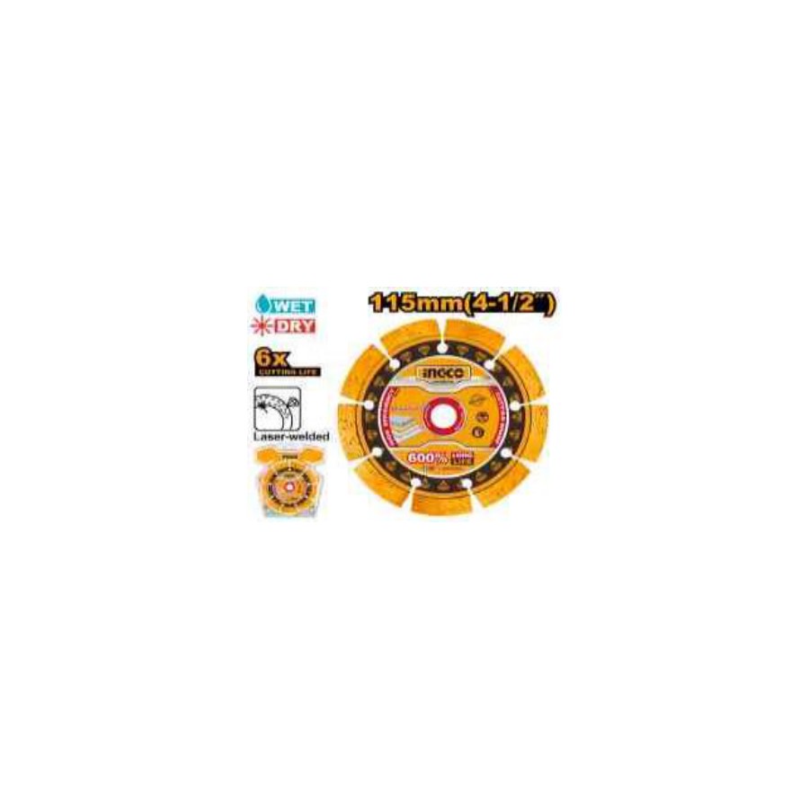 INGCO Laser welded diamond cutting disc