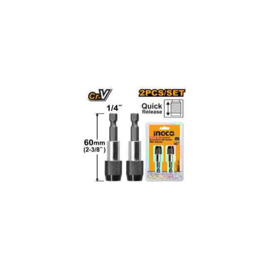 INGCO Screwdriver bit holder with release