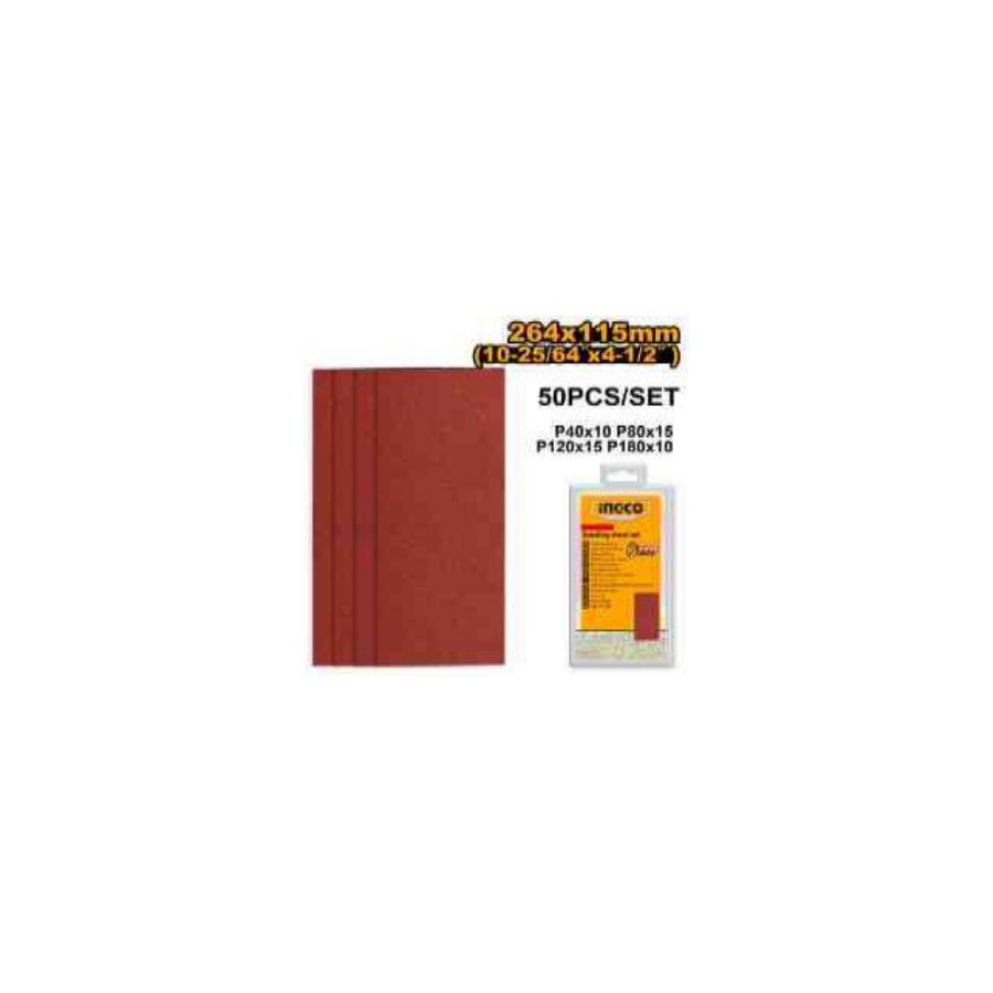 INGCO Sanding sheet set