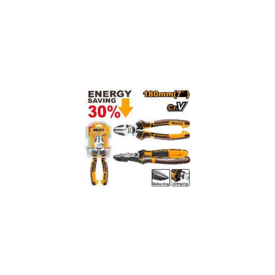 INGCO High leverage diagonal cutting pliers