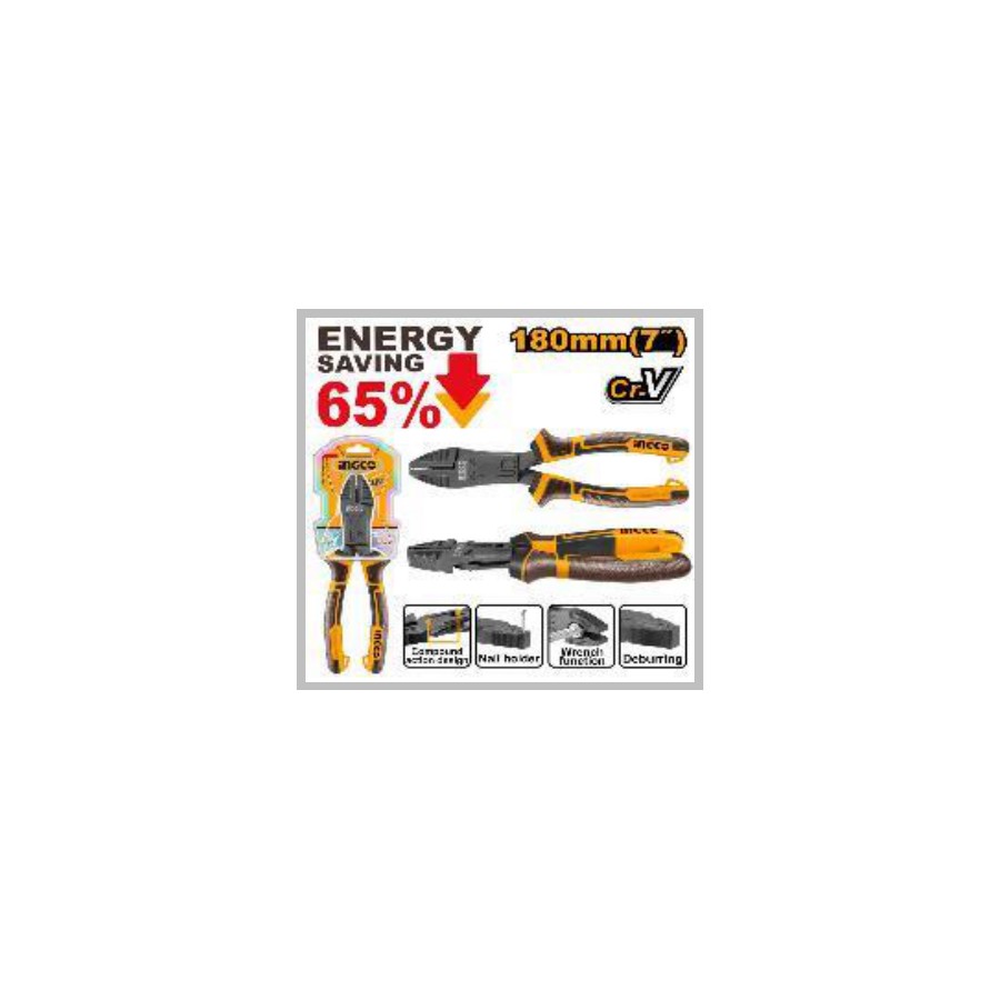 INGCO Compound action combination pliers