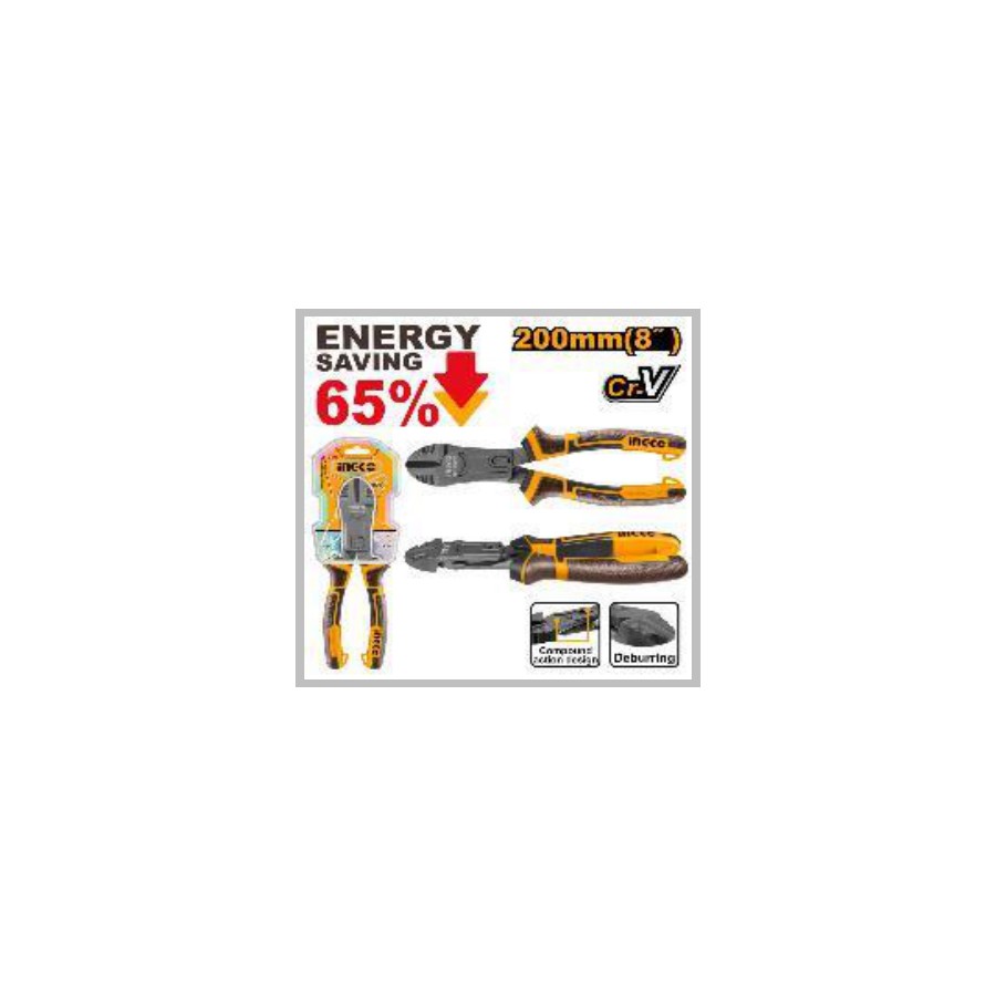 INGCO Compound action diagonal cutting pliers