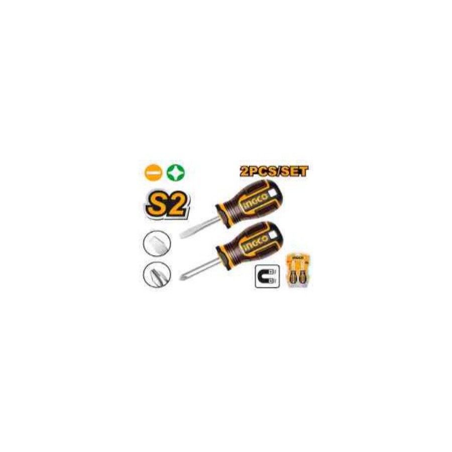 INGCO 2 Pcs screwdriver set