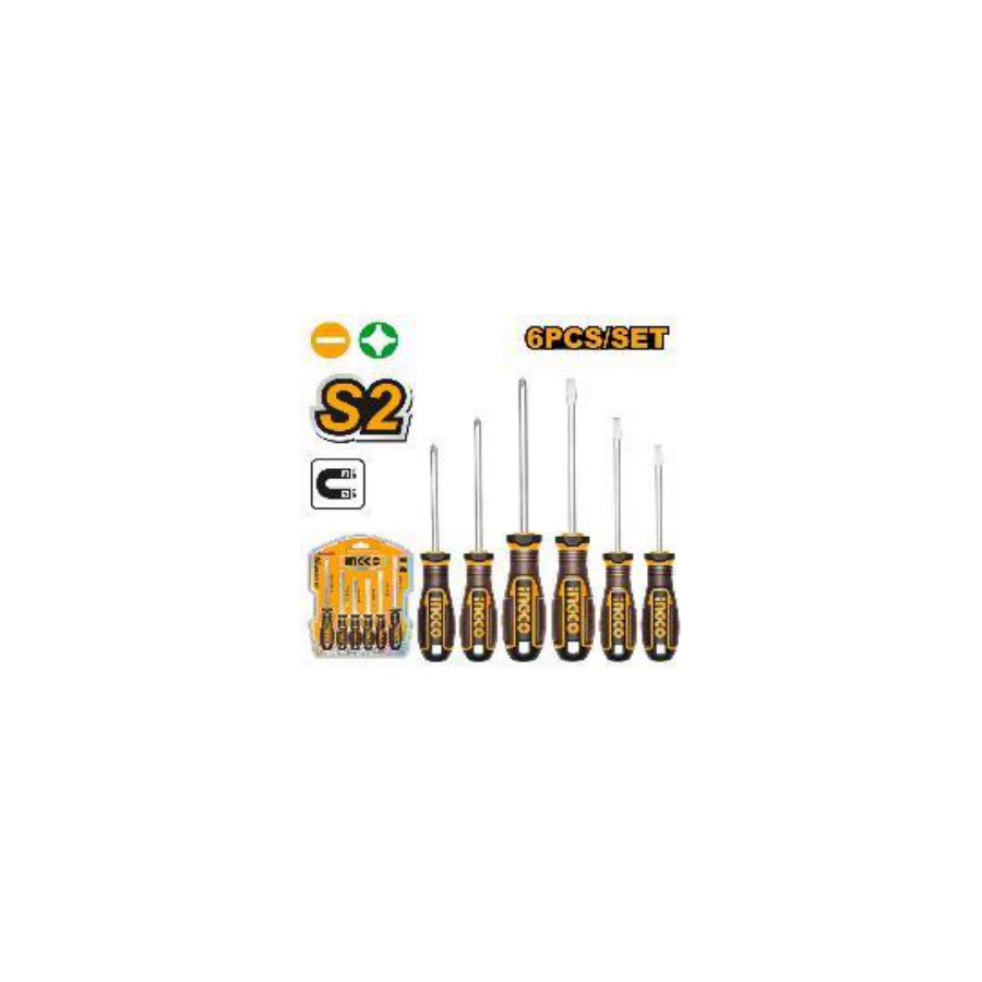 INGCO 6 Pcs screwdriver set