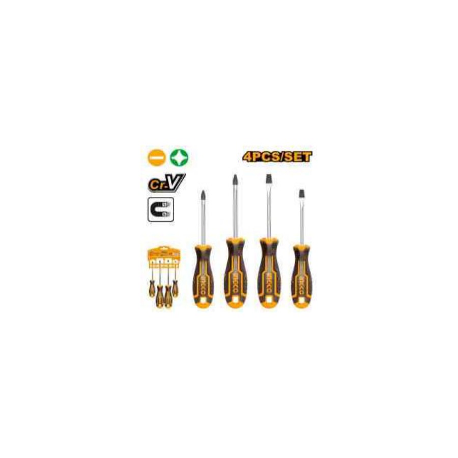 INGCO 4 Pcs screwdriver set