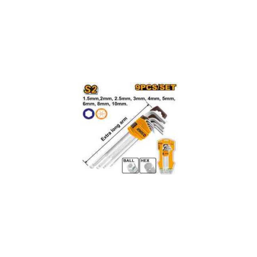 INGCO Ball point hex key