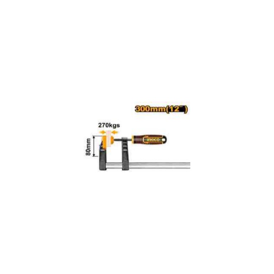 INGCO F clamp with plastic handle