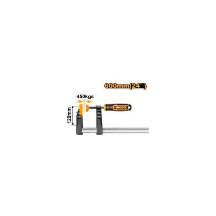 INGCO F clamp with plastic handle