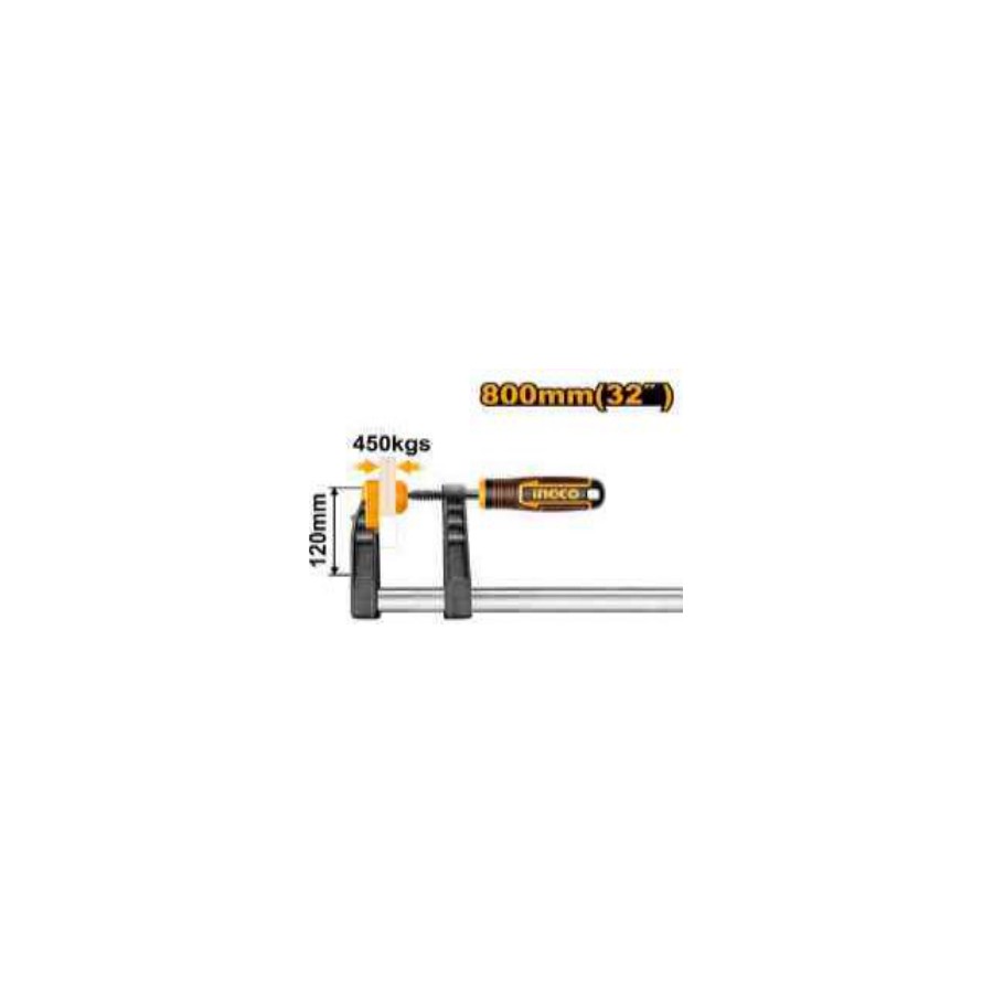 INGCO F clamp with plastic handle