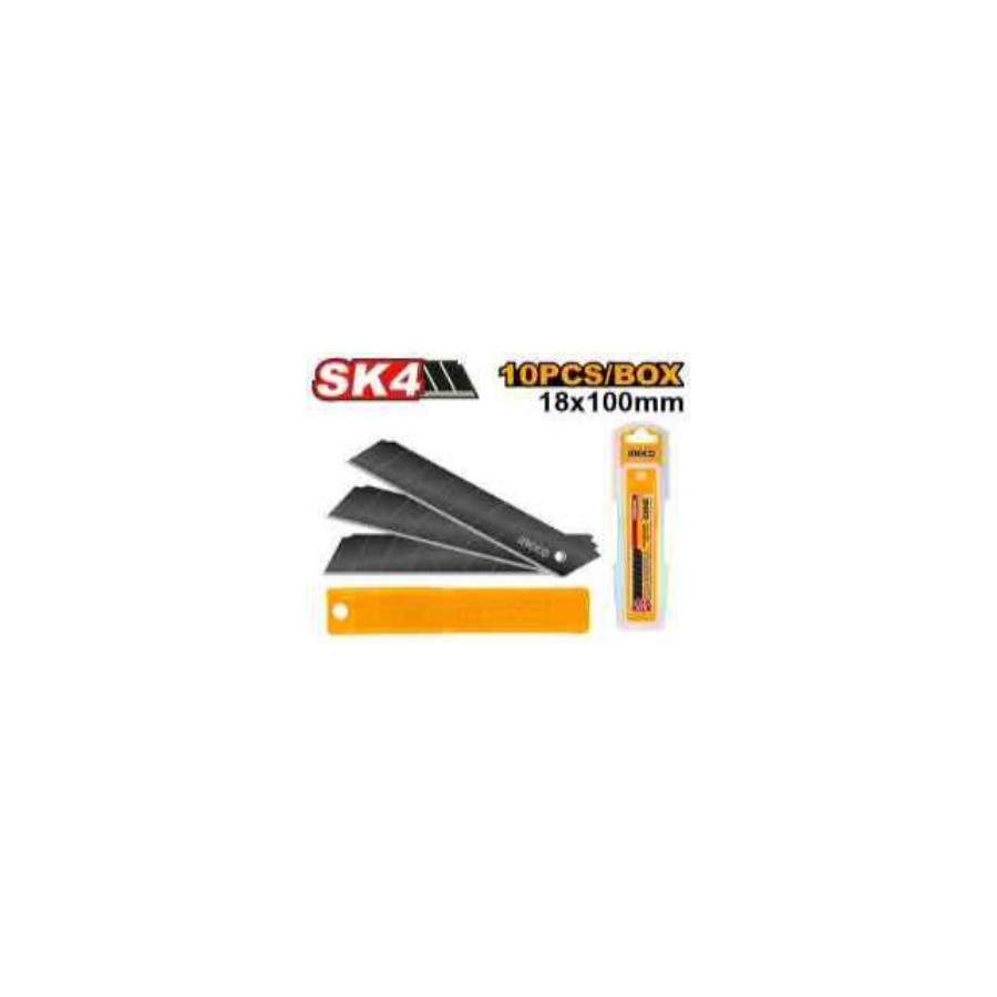 INGCO 10 Pcs 18mm knife blades set