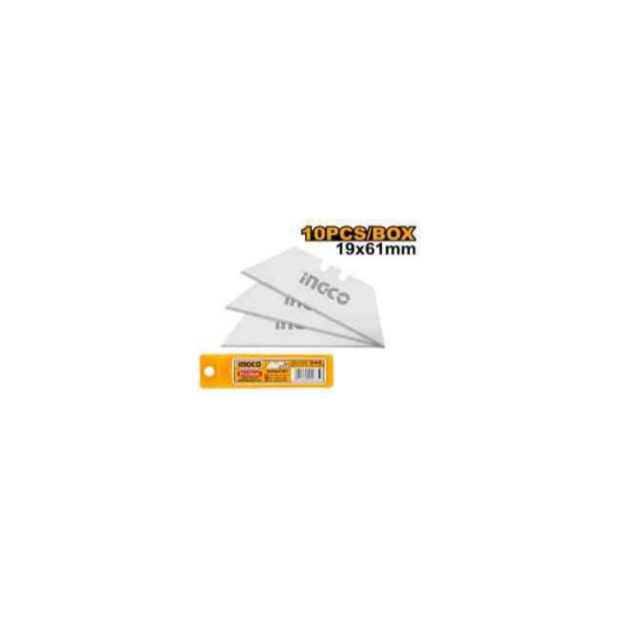 INGCO 10 Pcs utility knife blades set