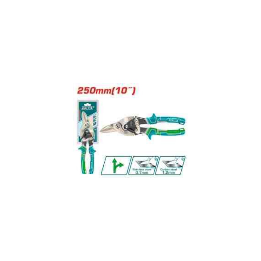 TOTAL Aviation Snip 250mm (10") Straight & Right Cut