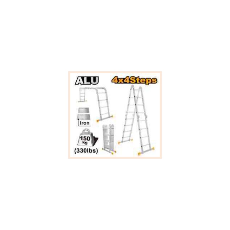 INGCO Multi-purpose aluminum ladder