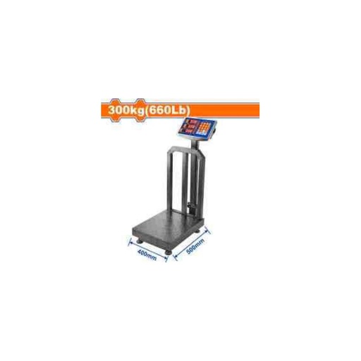 [WEC1531] WADFOW Electronic Platform Scale 300kg (660Lb) 400 x 500mm