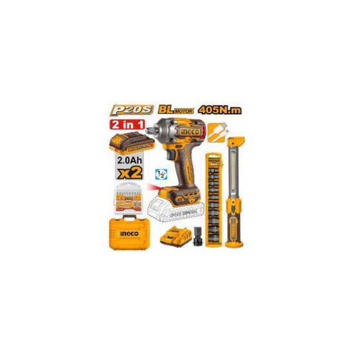 [COSLI23056] INGCO 2 Pcs Cordless combo kit