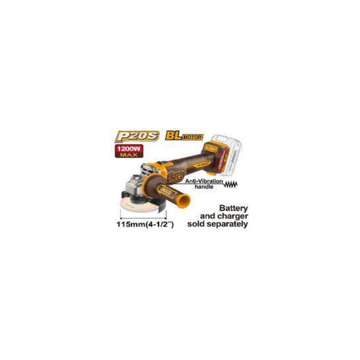 [CAGLI212025] INGCO Cordless angle grinder