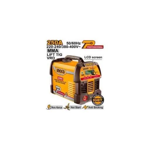 [ING-MMA25089] INGCO Inverter MMA/TIG Lift welding machine