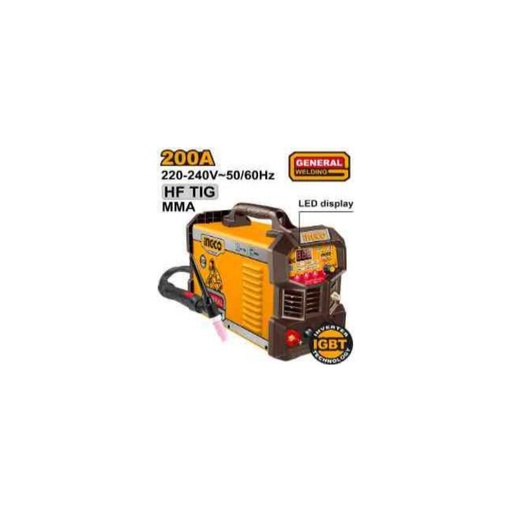 [ING-TIG20058] INGCO Inverter TIG/MMA welding machine