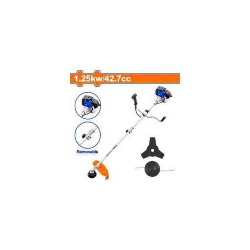 [WGM2543] WADFOW Gasoline Grass Trimmer & Brush Cutter 1.25kW/42.7cc