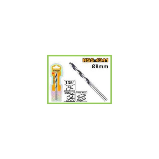 [DBT1200804] INGCO 4341 HSS drill bit