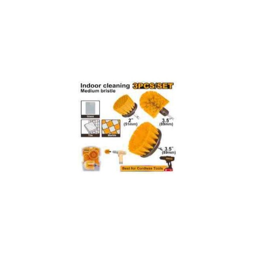 [WCBM0301] INGCO 3 Pcs Medium bristle brush set