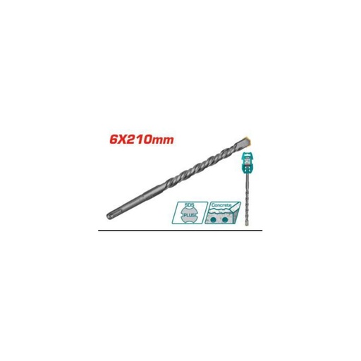 [TAC310603] TOTAL SDS Plus Hammer Drill Bit 6X210mm (Concrete)