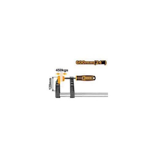 [HFC021205] INGCO F clamp with plastic handle