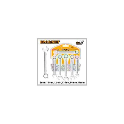 [HKSPA1068] INGCO 6Pcs Combination spanner set