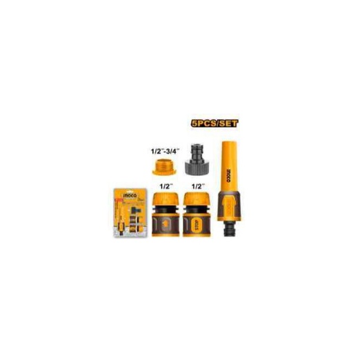 [HHCS05122] INGCO 5 Piece twist nozzle set
