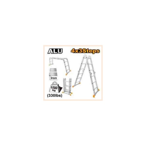[HLAD04431] INGCO Multi-purpose aluminum ladder